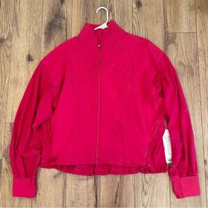 NWT Lululemon Define Relaxed Fit Jacket Luon In Passionate Size 4
